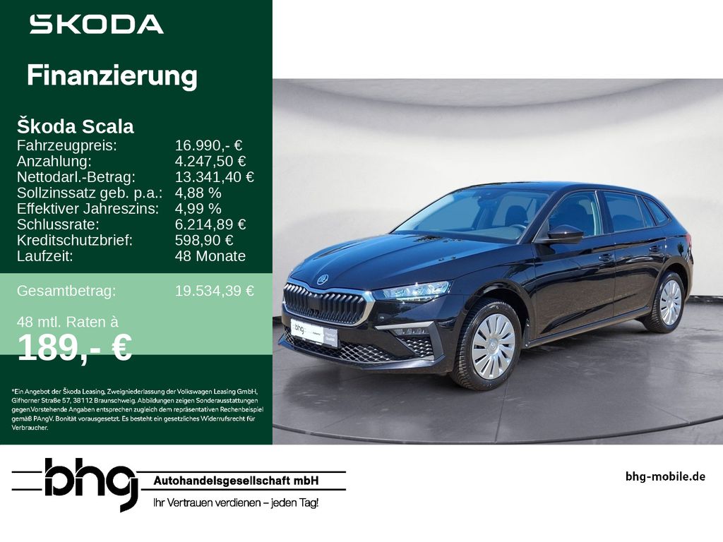 Skoda Scala 1.0TSI Essence LED Front-Lane-Assist Klima