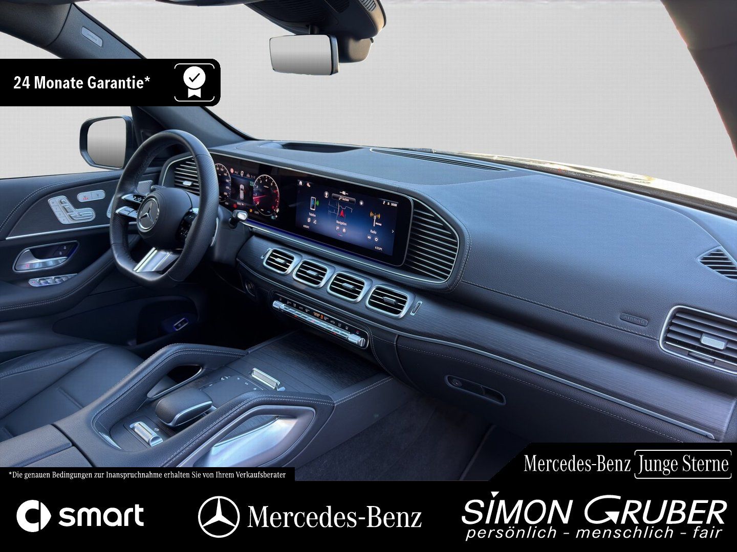 Fahrzeugabbildung Mercedes-Benz GLE 450 4M AMG Night Pano Standhzg Burm Airmatic