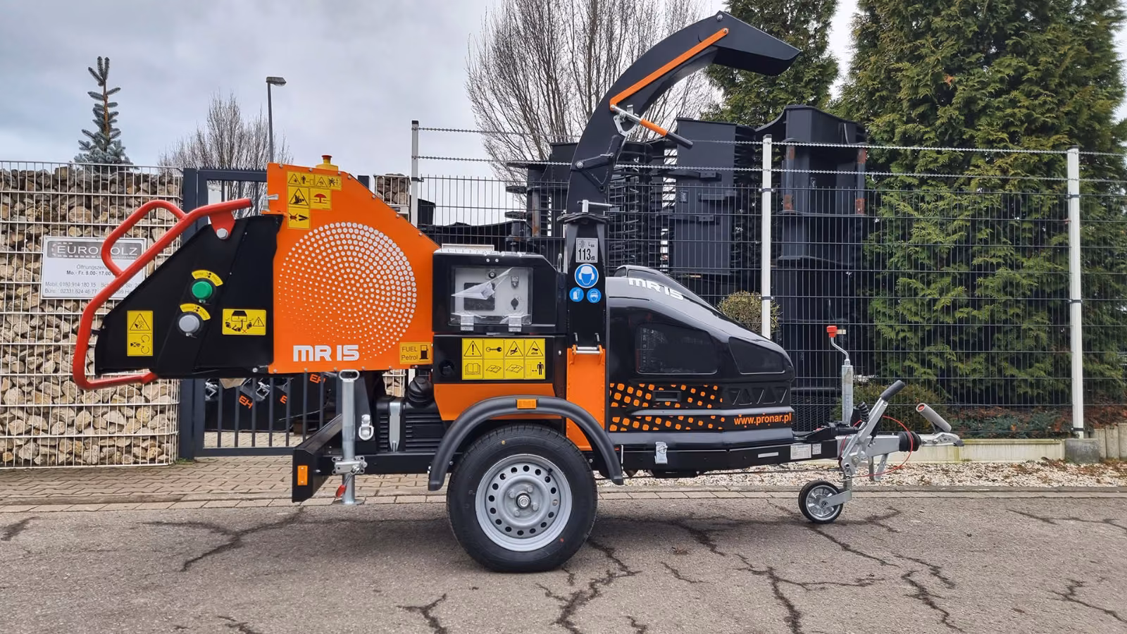 Andere Holzhäcksler MR  15 Benzin 37 PS Gewicht 750 kg