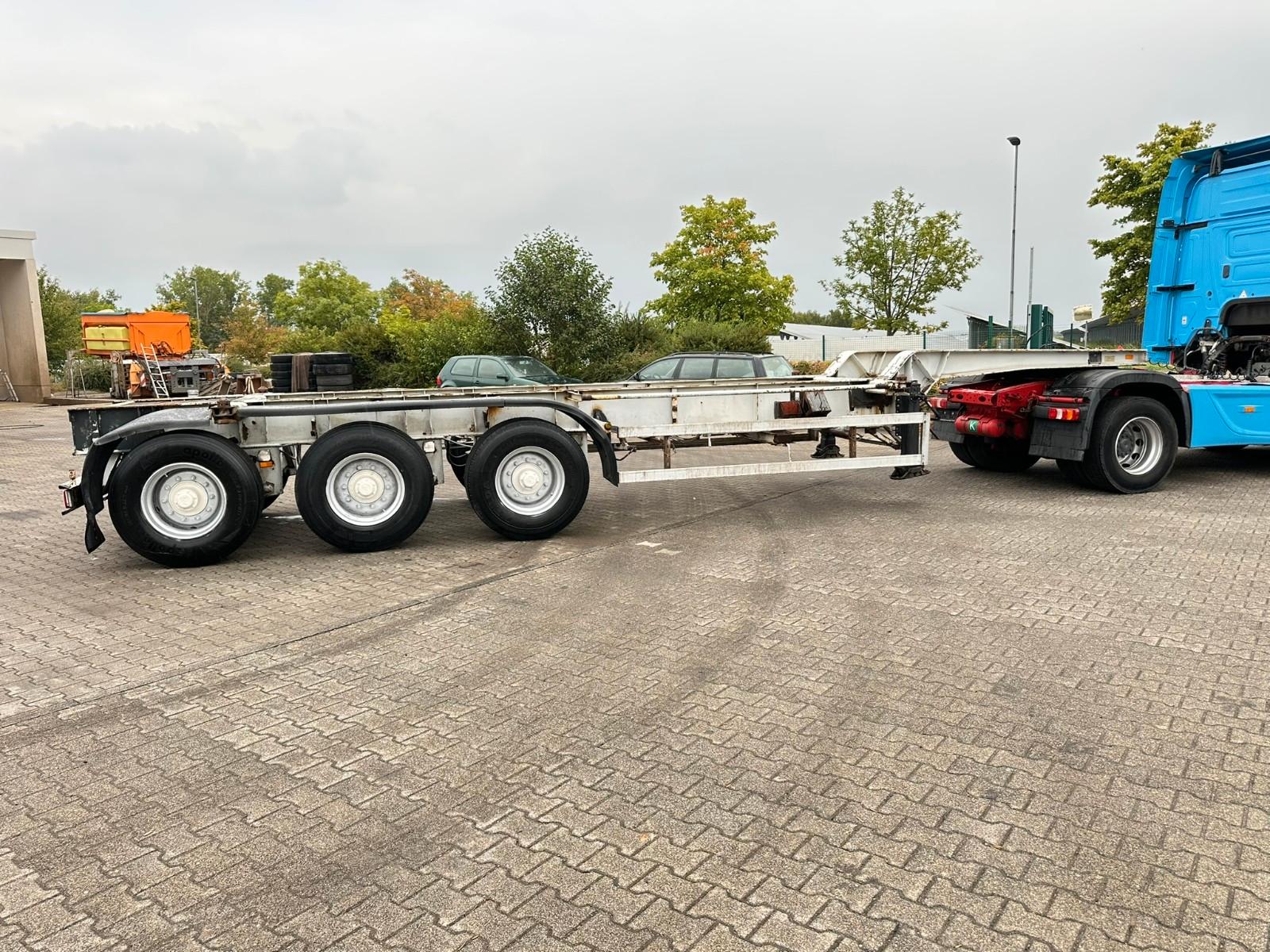 Krone PEMA*SC137/8*SAF-Achsen*35t*Stahl/Stahl*1.Hand