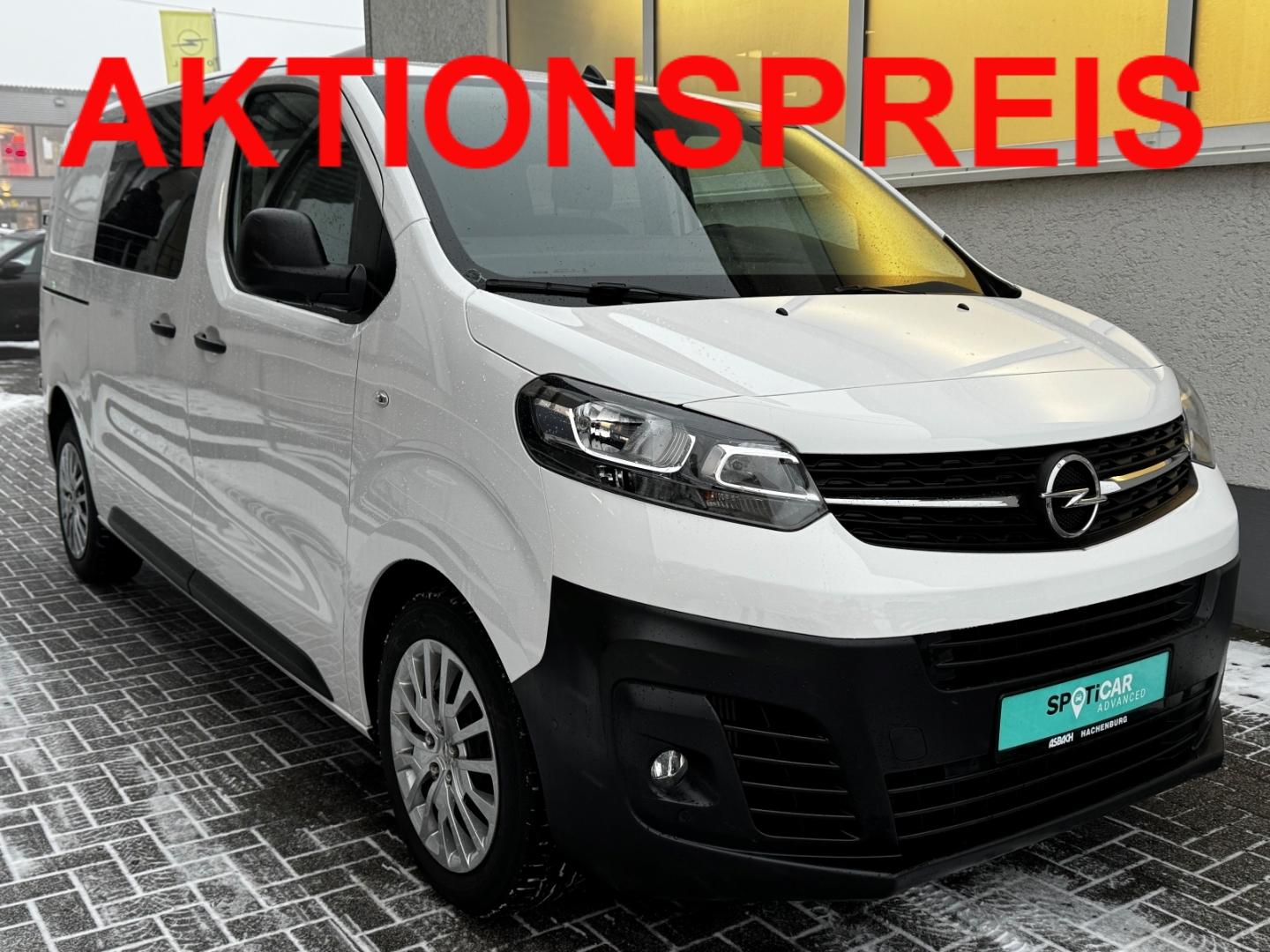 Opel Vivaro Doppelkabine 6 Sitze SHZ