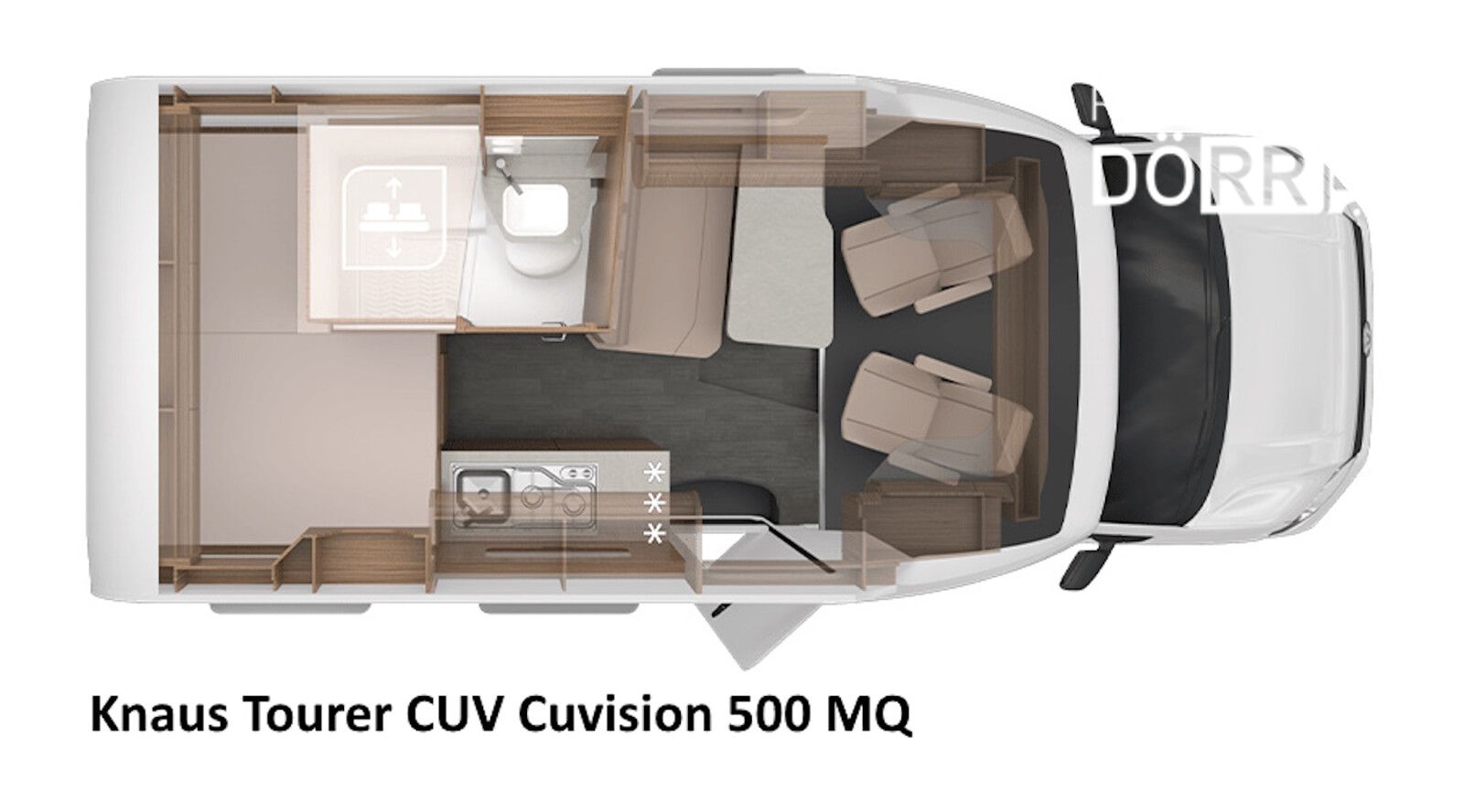 Fahrzeugabbildung Knaus Tourer CUV CUVISION 500 MQ