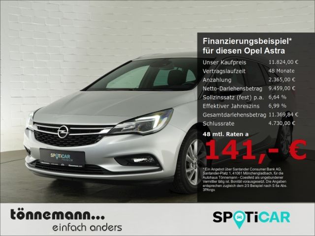 Astra K ST DYNAMIC+ANHÄNGERKUPPLUNG+NAVI+FRONTKA