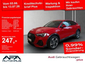 Audi Leasingangebot: Audi Q3 Sportback 35 TFSI S tronic S-Line*AHK*Navi*19