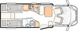 Dethleffs Esprit T 6810-2 EB nie - TÜV neu - Dethleffs Esprit