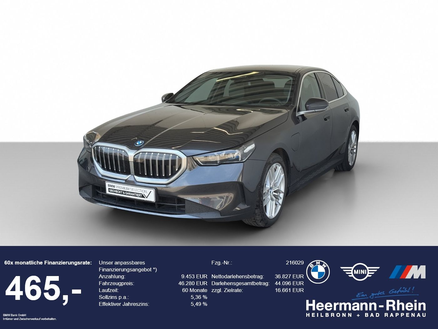 BMW 530e xDrive Lim. LiveCock.LED.Komfsz.ParkAss.P
