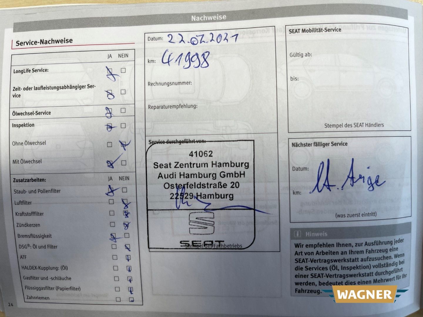 Fahrzeugabbildung SEAT Leon Style Automatik Sitzheizung Klimaautomatik