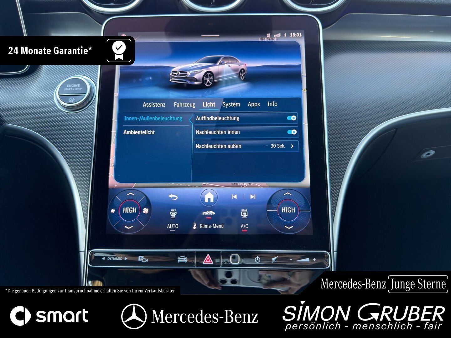 Fahrzeugabbildung Mercedes-Benz C 180 Avantgarde MBUX Kamera AHK LED DAB