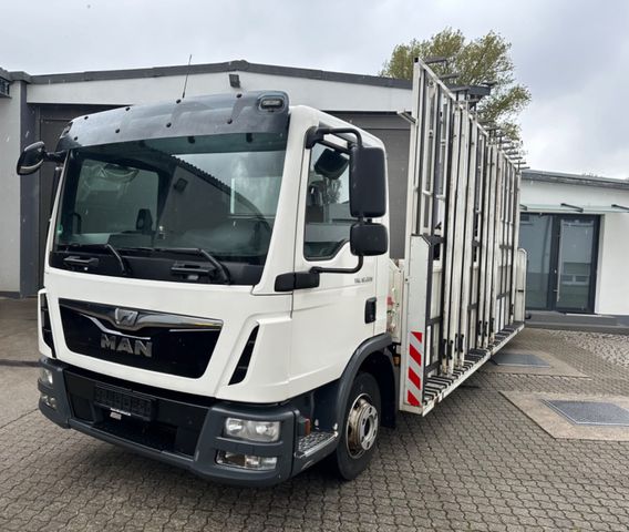 MAN TGL  12.220   Kran PK 9002 Funk Glasreff E6