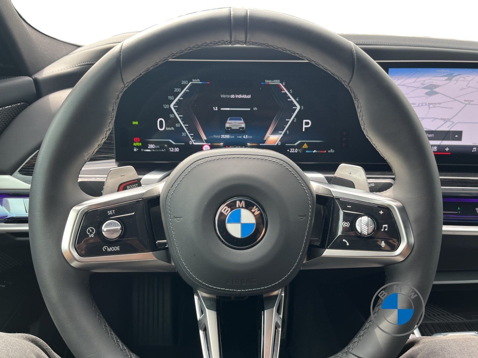 BMW 740d xDrive M Sport 21" Pano Sky Fond TV Standhz foto 12