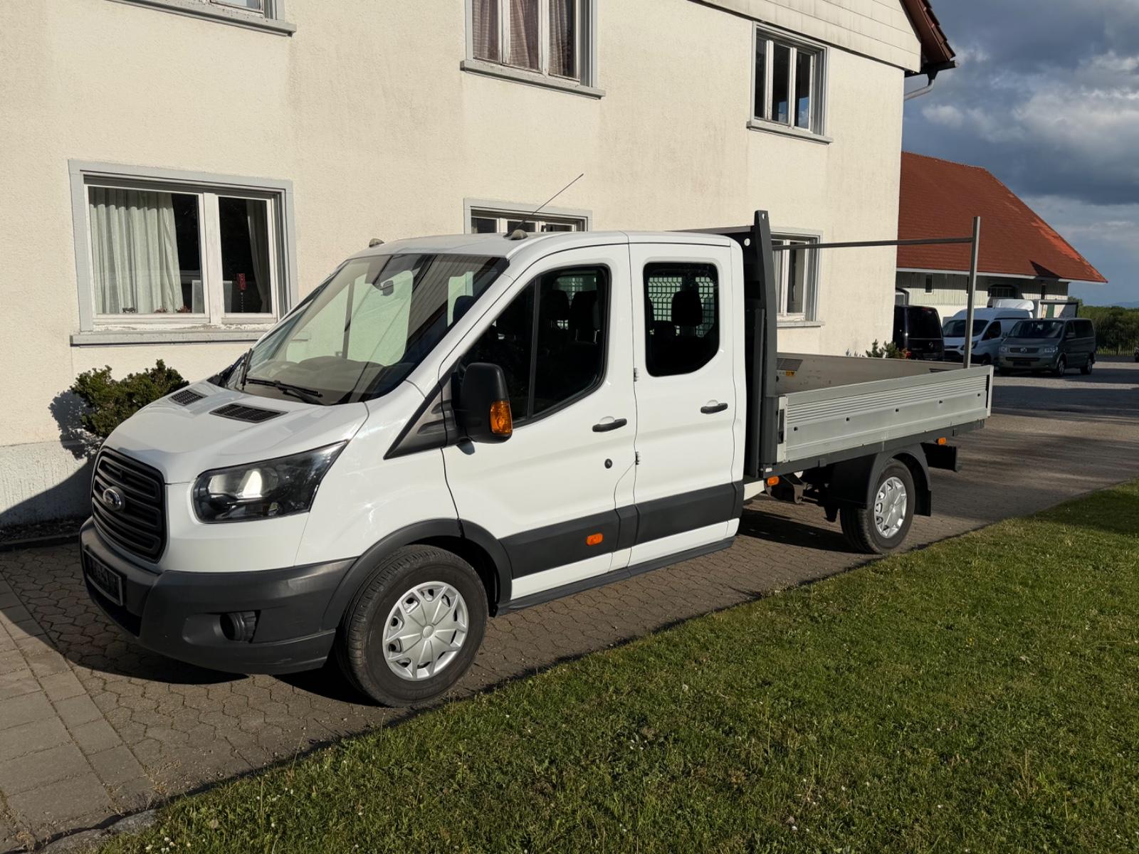 Ford Transit Pritsche 350 L3 Doka 7 SITZE AHK