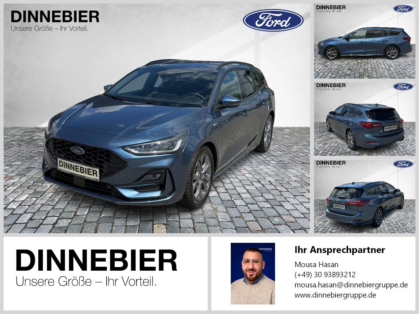 Ford FOCUS ST-Line X LED+AHK+Kamera+Winterpaket