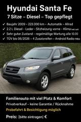 Hyundai Santa Fe 2009 7 Sitze Diesel Top Z... - Hyundai SANTA FE in Ludwigshafen