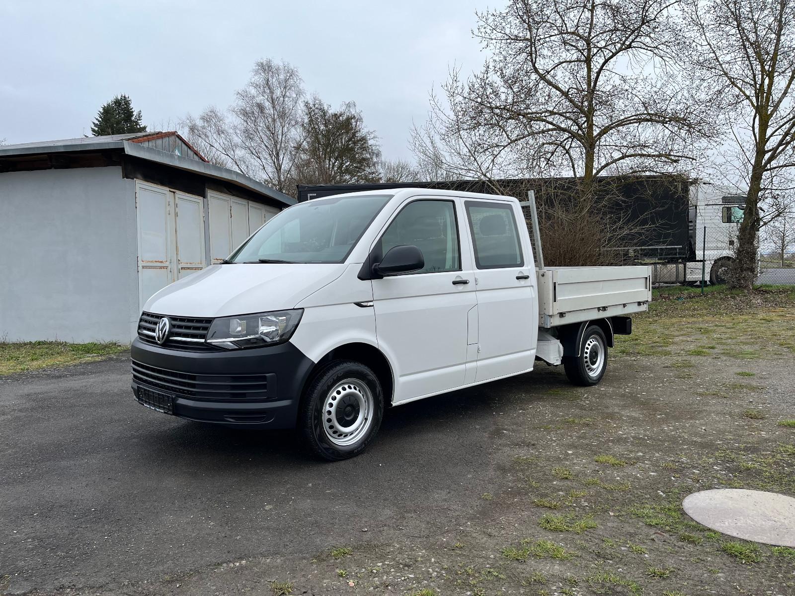 Volkswagen T6 Pritsche/Doka 2.0 TDI Klima AHK 6 Sitze 1.Hd