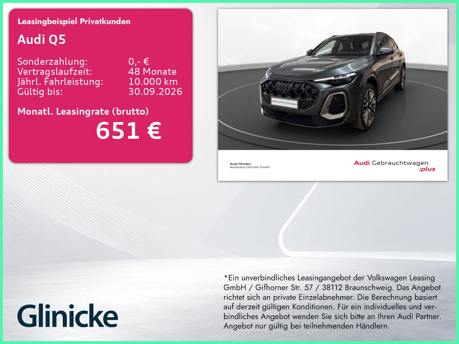 Audi Q5 2.0 TFSI qu. edition one AHK Pano LED LM 21" 