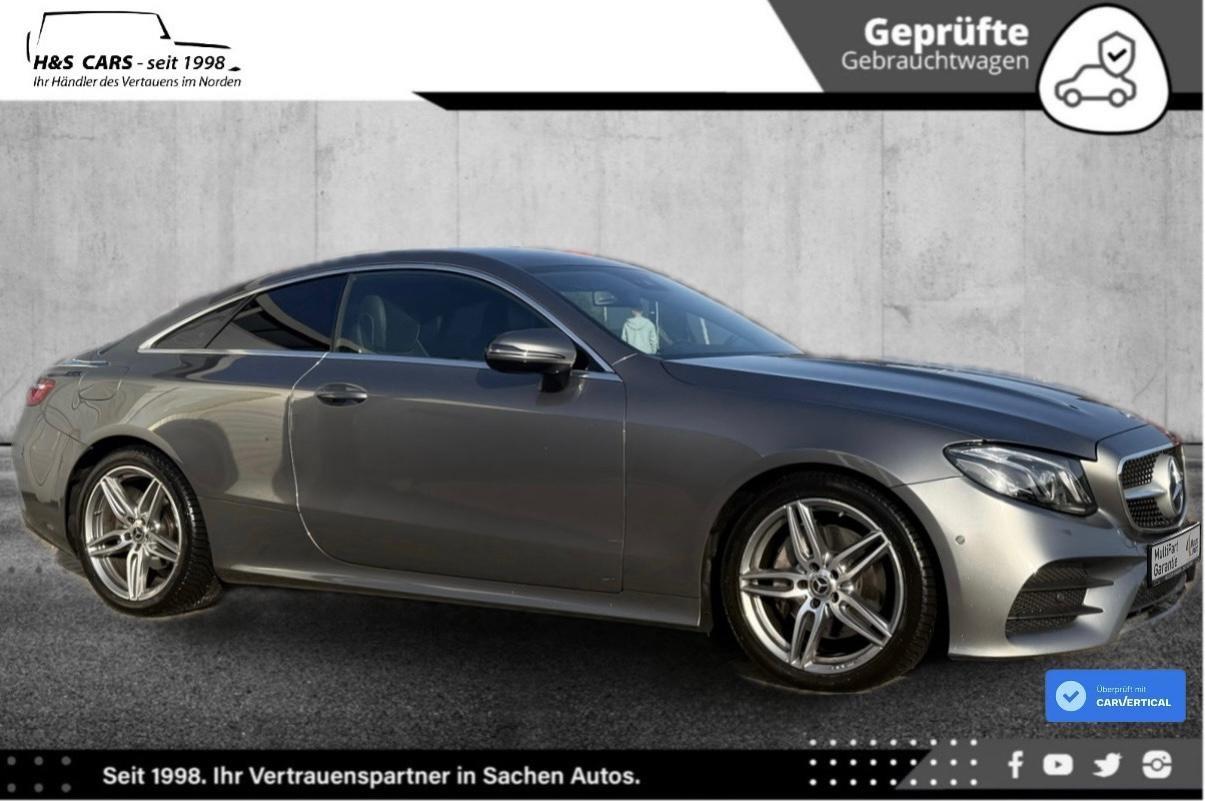 Mercedes-Benz E 220d Coupé AMG BURM ILS LED TOTW KAM AKT.PARK
