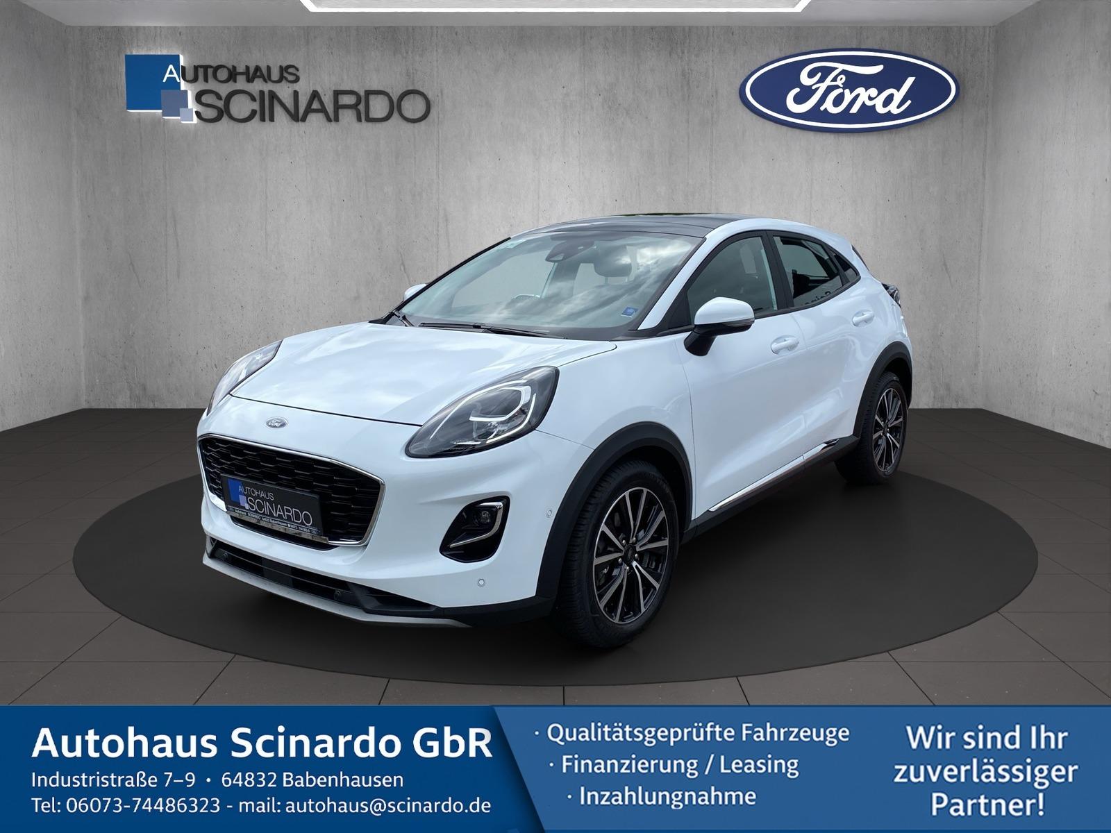 Ford Puma 1.0 EB Titanium *iACC*AHK*RFK*Panoramadach