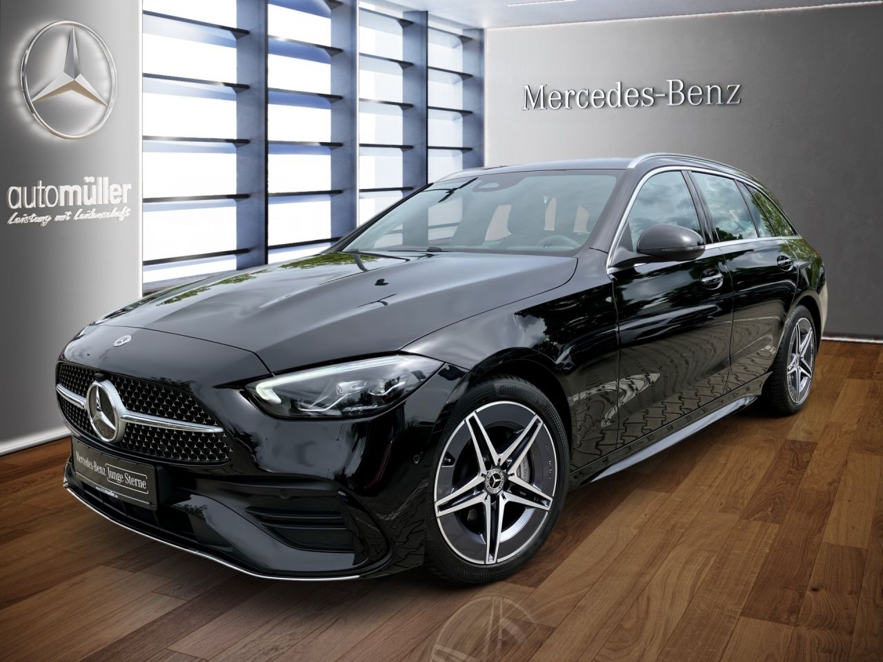 Fahrzeugabbildung Mercedes-Benz C 300 d T AMG AHK+Ambi+Kam+LED+Distr+UrbanGuard
