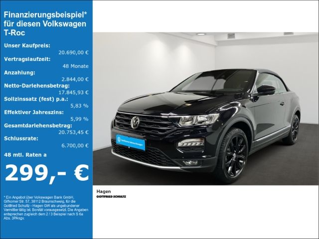 Volkswagen T-Roc Cabriolet 1.0 TSI NAV SHZ KLIMAAUT Style