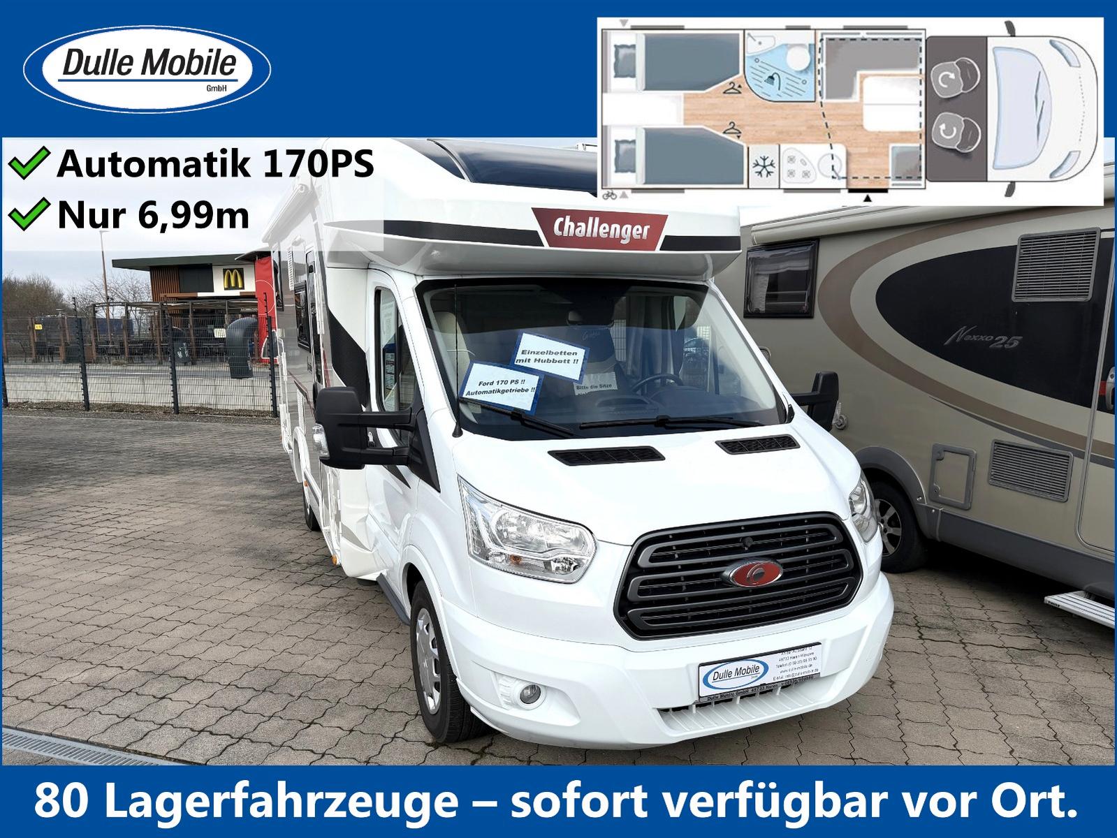 Challenger 287 GA Graphite Edition *EINZELBETTEN/AUTOMATIK*