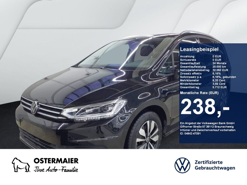 Volkswagen Touran GOAL 1.5TSI 150PS DSG ACC.7-S.AHK.NAVI+VC