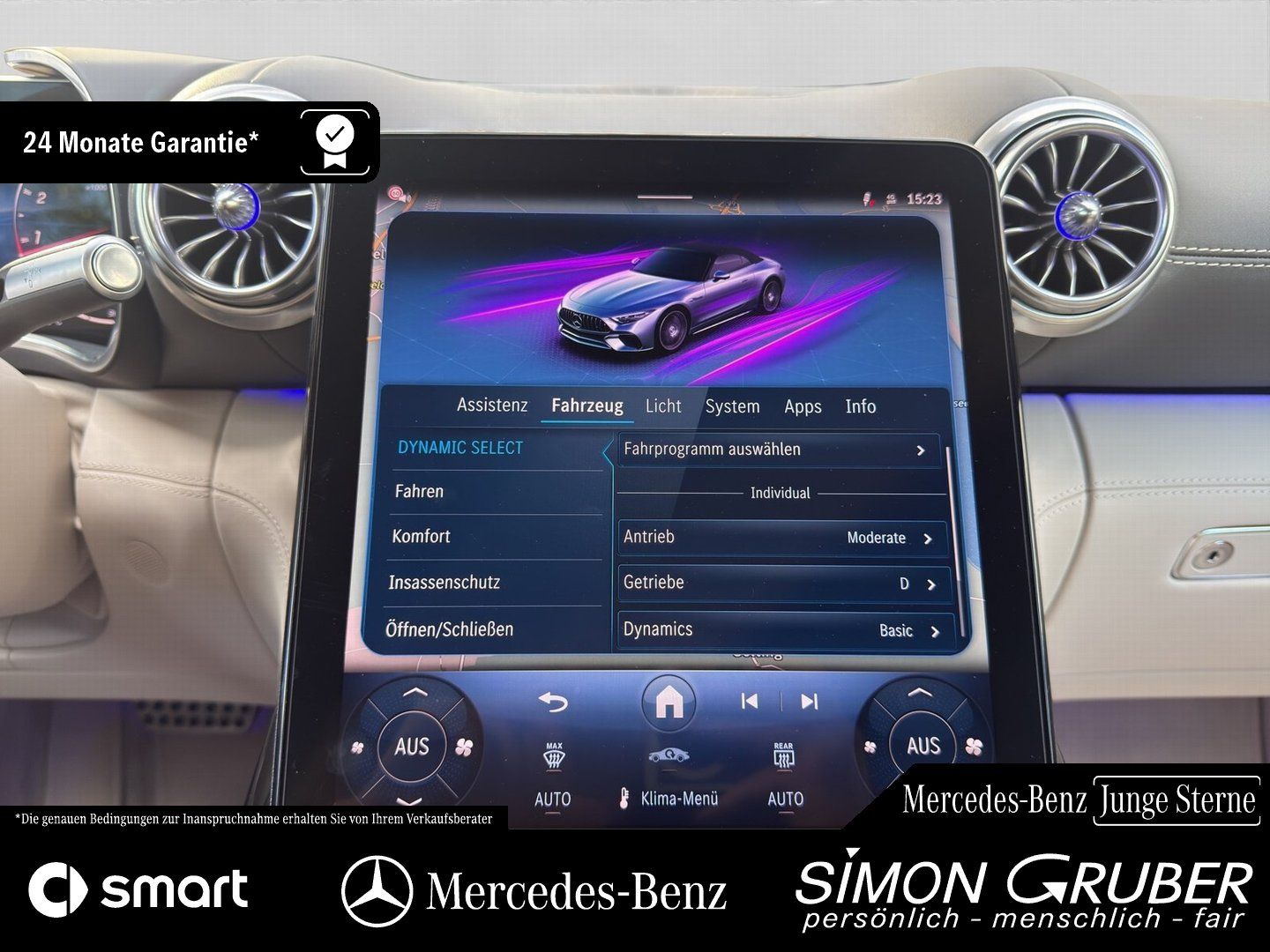 Fahrzeugabbildung Mercedes-Benz SL 63 4M+ Manufaktur macciato PerfoSitz Md2026