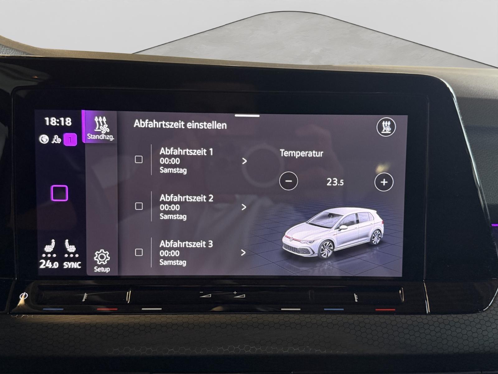Volkswagen Golf VIII GTI STANDHZG-HUD-MATRIX-BLACK-ACC-RFK, миниатюра 18