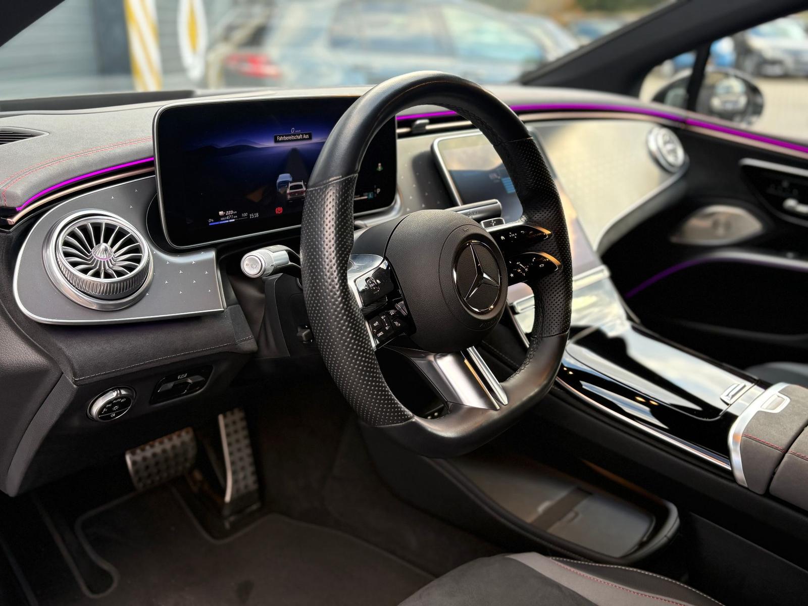 MERCEDES-BENZ EQS 450+ AMG 333ch - BURMESTER 3D - HUD - CAMÉRA 360° - TOIT PANORAMIQUE - JANTES AMG 21"
