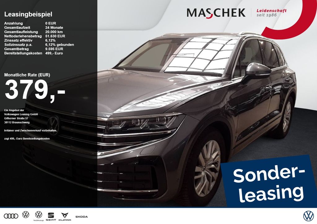 Volkswagen Touareg Elegance 3.0 TDI AHK Matrix ACC Sitzh DA