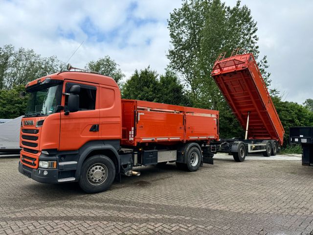 Scania Prachtige R580 In combinatie met Kempf aanhanger