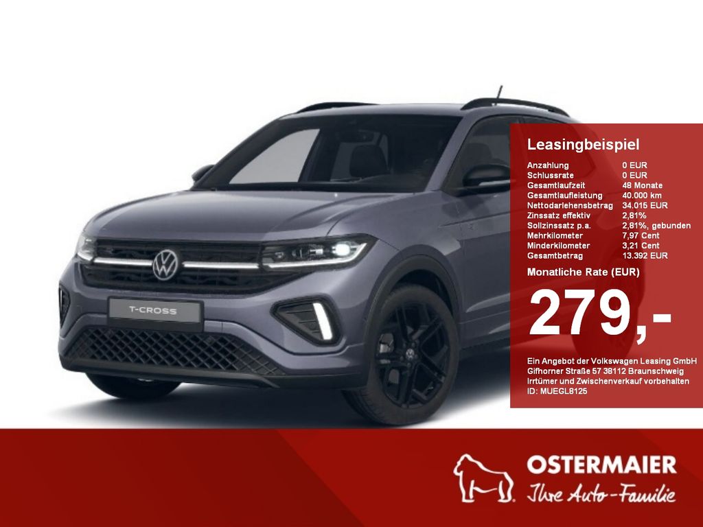 Volkswagen T-Cross R-Line 1.5TSI 150PS DSG AHK,ACC,IQ.LIGHT