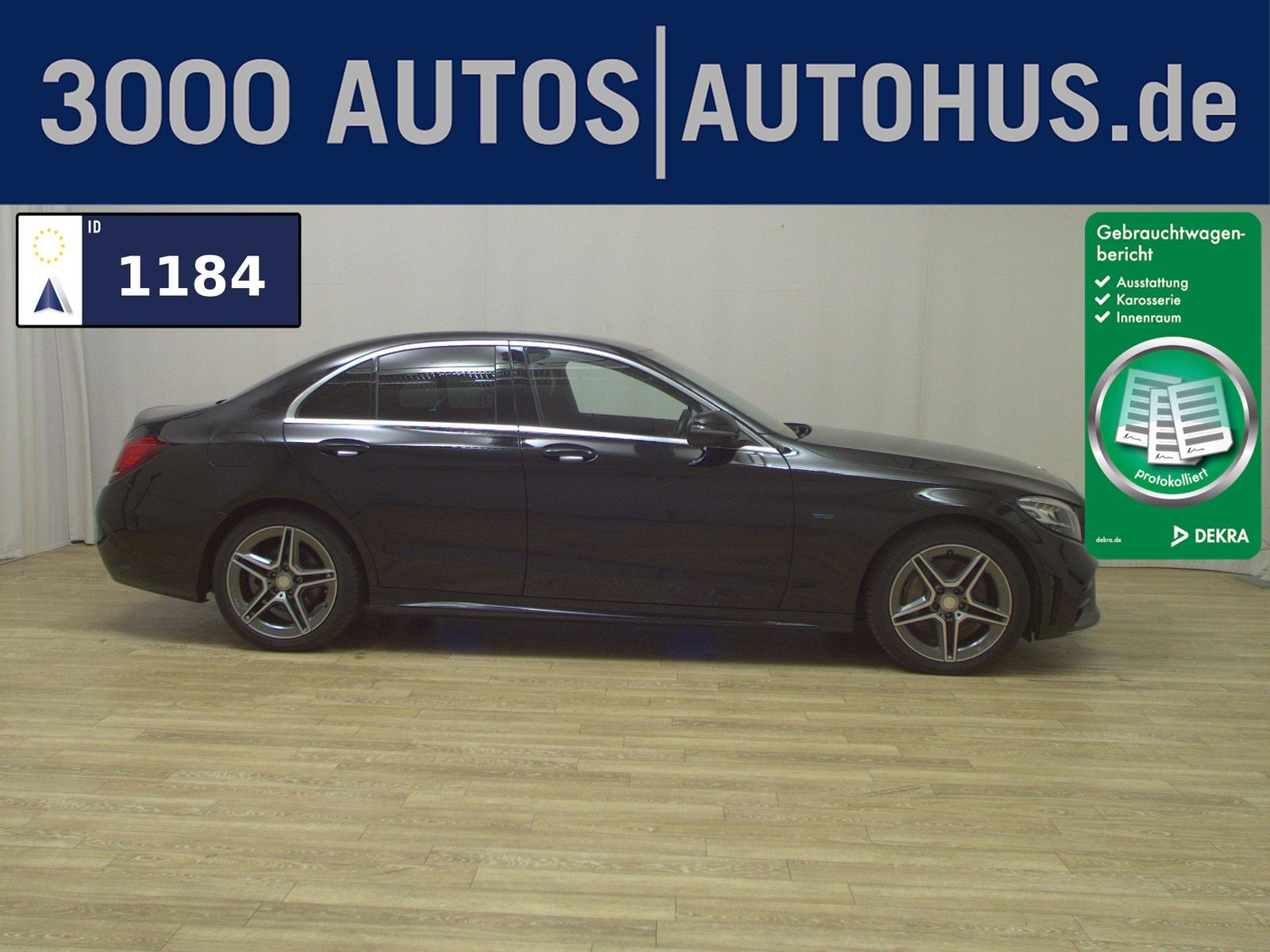 MERCEDES-BENZ C 300 de AMG-Line T-Leder Navi LED Airmatic PDC