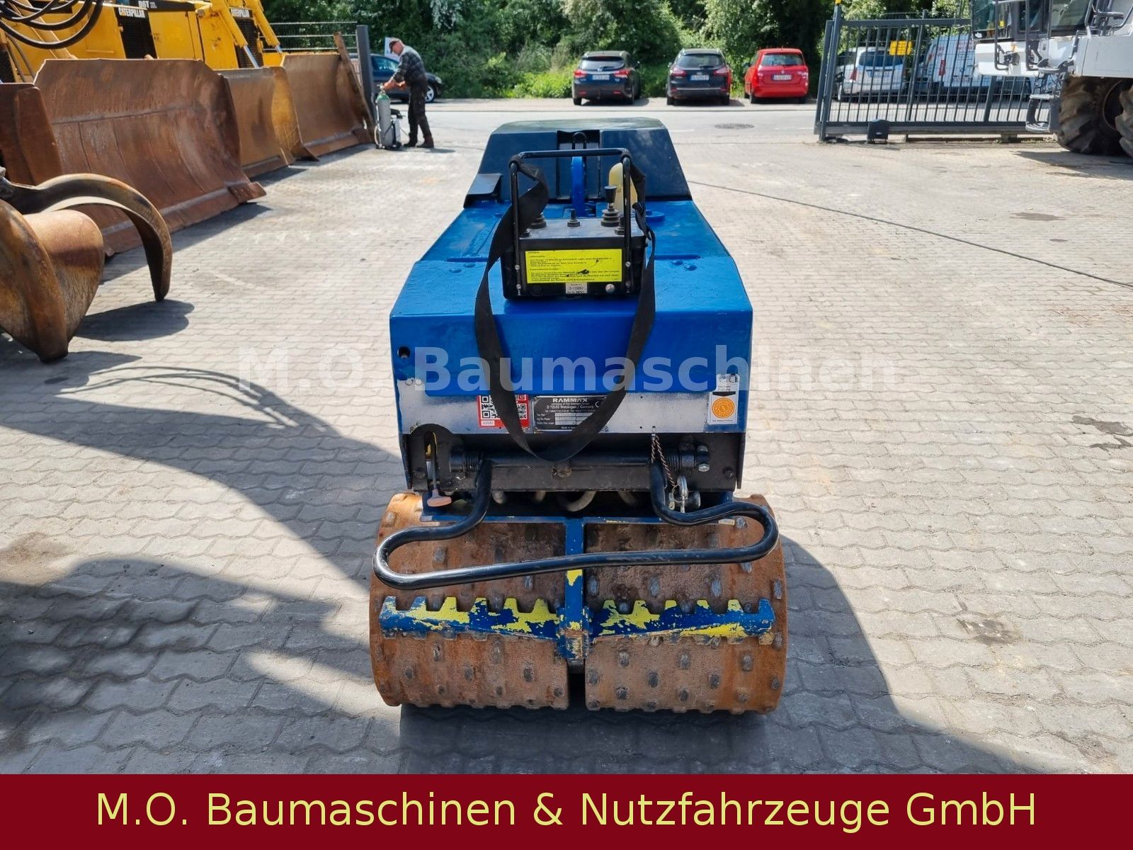 Fahrzeugabbildung Rammax RW 1504 HF / Grabenwalze / 1,5 t /