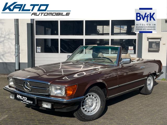 Mercedes-Benz 450 SL Aut. R107 Milanbraun, EU-Umrüstung,Note2+