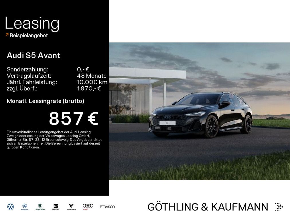 Audi S5 Avant TFSI 270 kW S tronic*Standheizung*AHK*B