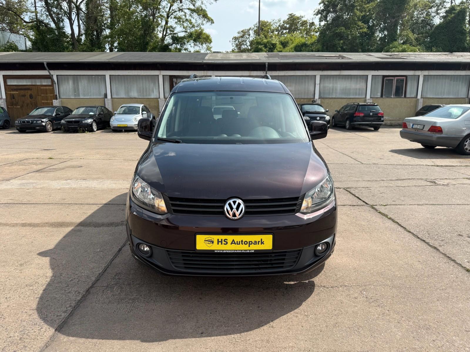 Volkswagen Caddy 1,6TDI 75kW,EURO5,5Sitzer,AHK, TÜV05/2028