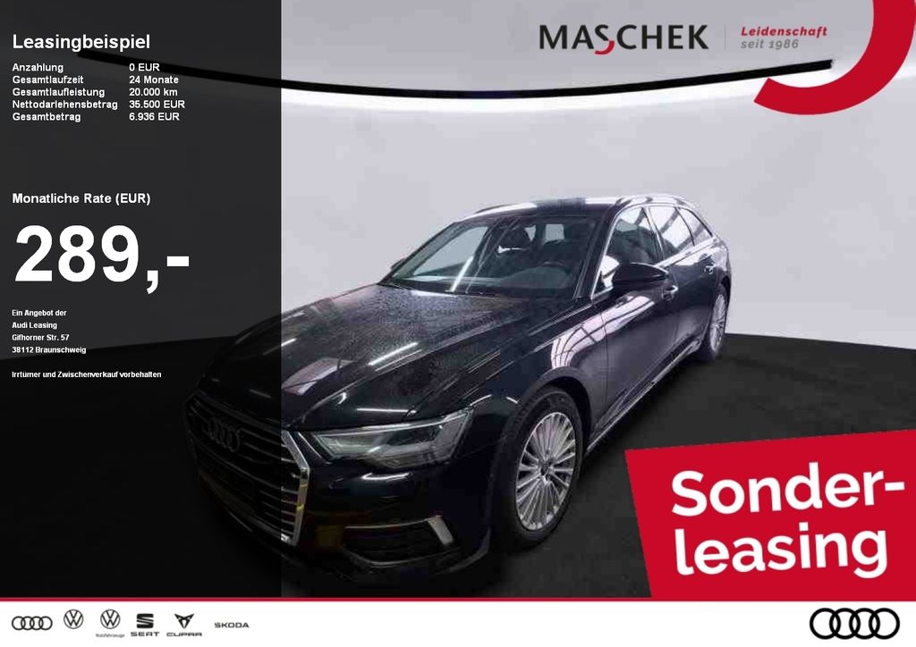 Audi A6 Avant Design 45 TFSI quat Sonderleasing ohne