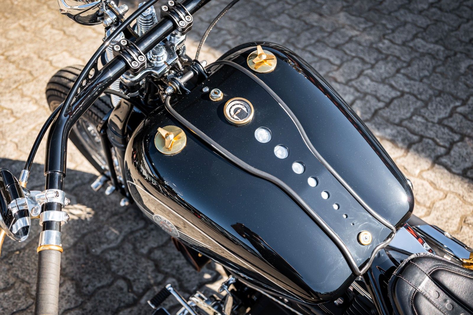 Fahrzeugabbildung Harley-Davidson Heritage Springer FLSTC 1989 Oldschool Custom