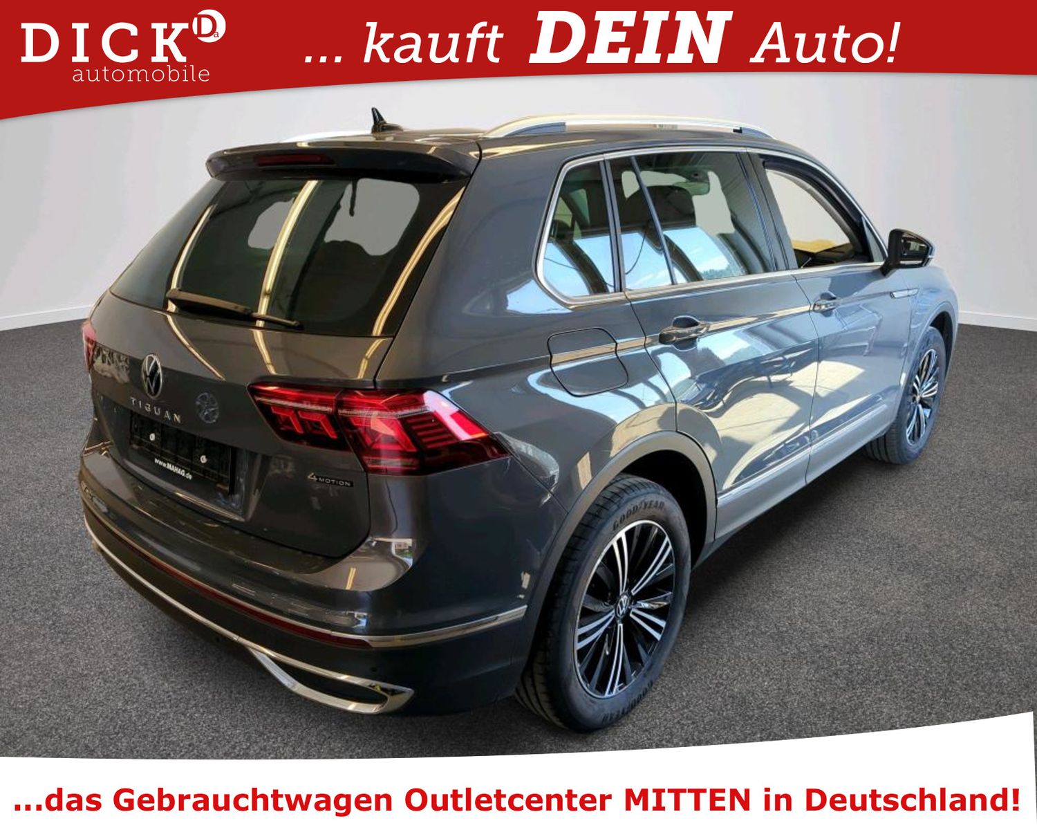 Fahrzeugabbildung Volkswagen Tiguan 2.0d 4Mot AT7 Eleg LED/ACC/NAVI/VIRTU/AHK