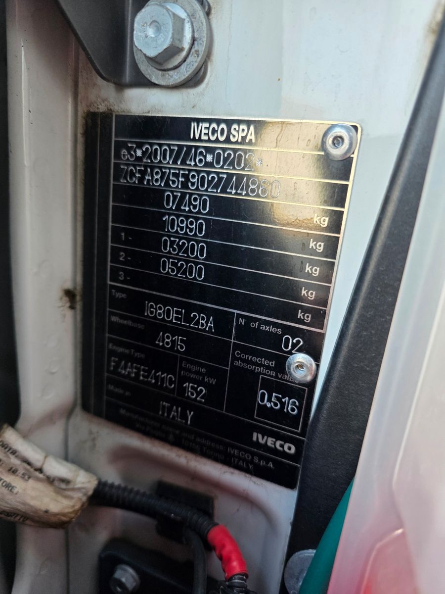 Fahrzeugabbildung Iveco Eurocargo ML75E21/P LBW 1.000kg L-Haus