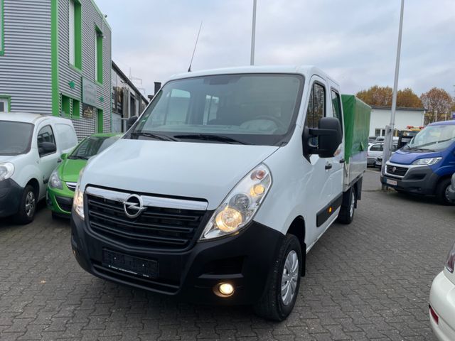 Opel Movano 4x4*Allrad*Pritsche*Doka*6Sitze*Klima*AHK