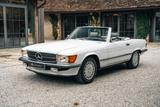 Mercedes-Benz 560 SL / SL 560 mit nur 84.000 km Laufleistung - weiße Mercedes-Benz SL 560