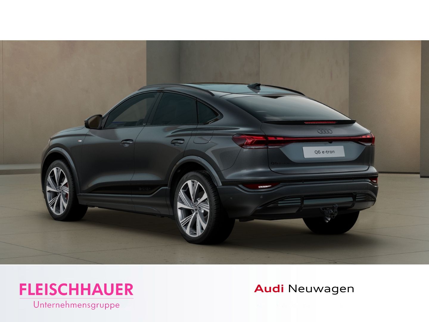 Audi Q6 e-tron Sportback performance S line business  imagem 2