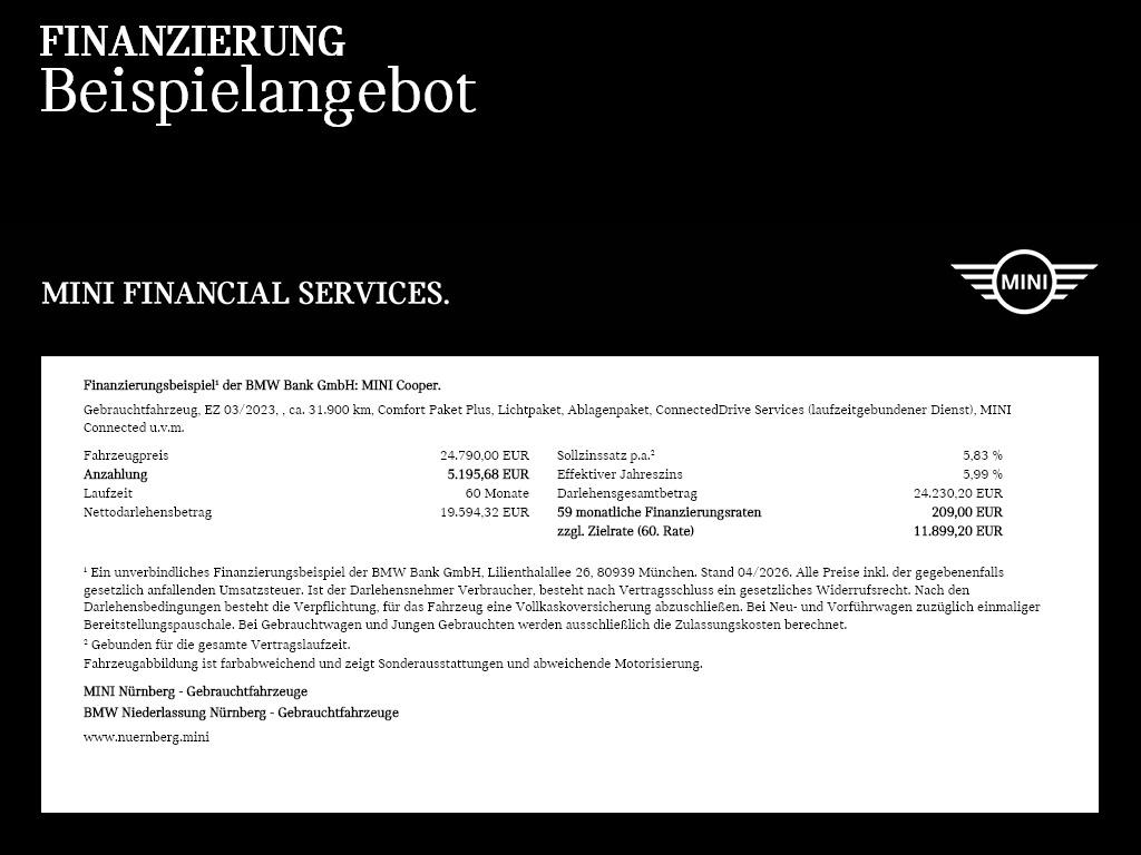 MINI Cooper *Panoramadach*HUD*Sitzheizung*Sportsitze