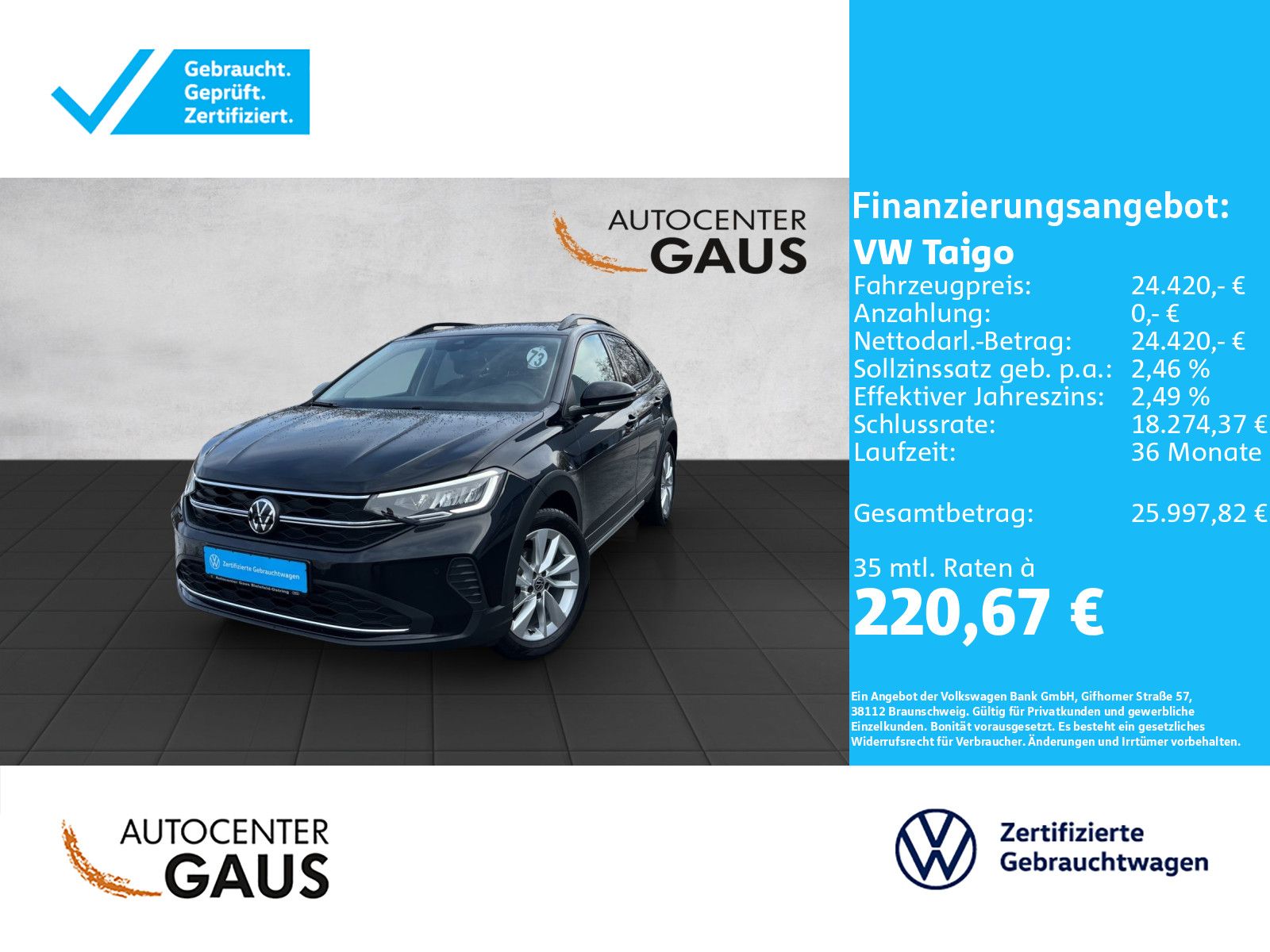 Volkswagen Taigo - Bild 2