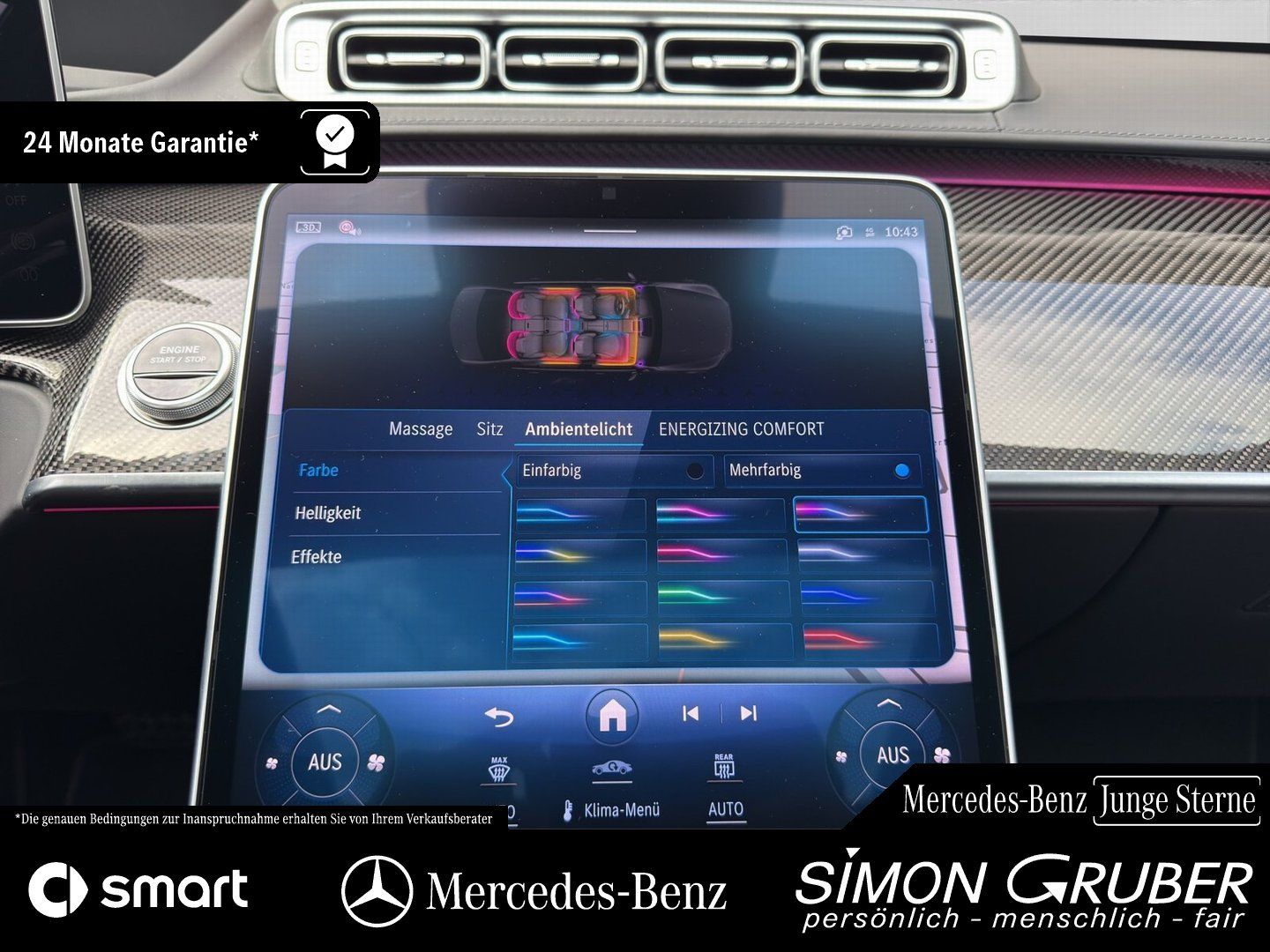 Fahrzeugabbildung Mercedes-Benz S 63 S E Performance Carbon Executive FondEntert