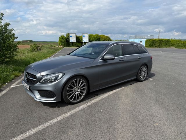 MERCEDES-BENZ C250d, AMG-Paket, Designo, Panorama, FAP+, AHK