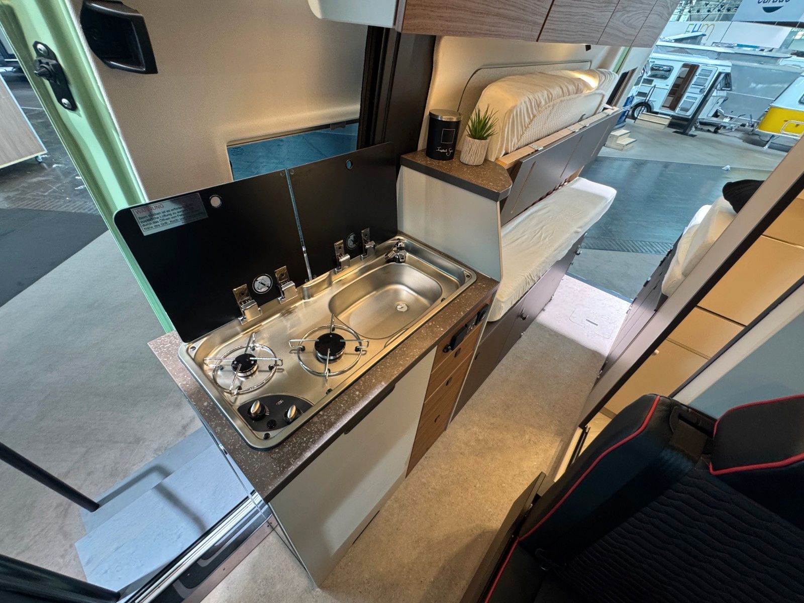 Fahrzeugabbildung Bürstner Habiton Mercedes HMX 6.0 Allrad 4x4 Schlafdach !