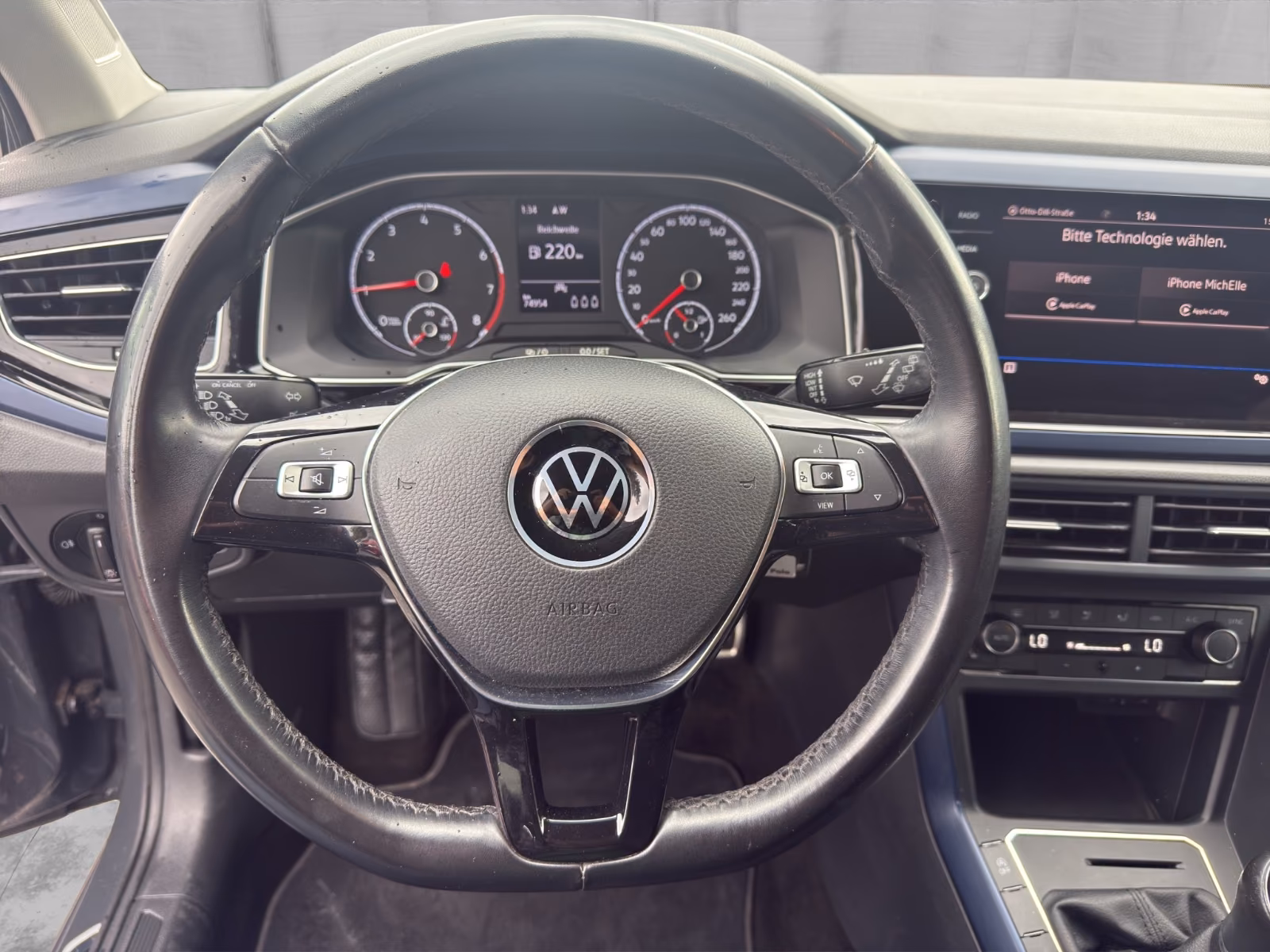 Volkswagen Polo United 95PS NAV/PDC/CARPLAY/Scheckheft, миниатюра 10