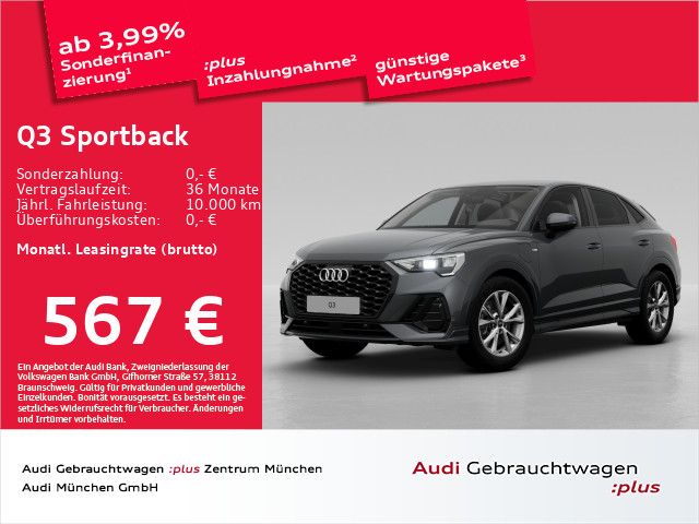 Audi Q3 Sportback 45 TFSI e S tronic S line ACC/Navi+